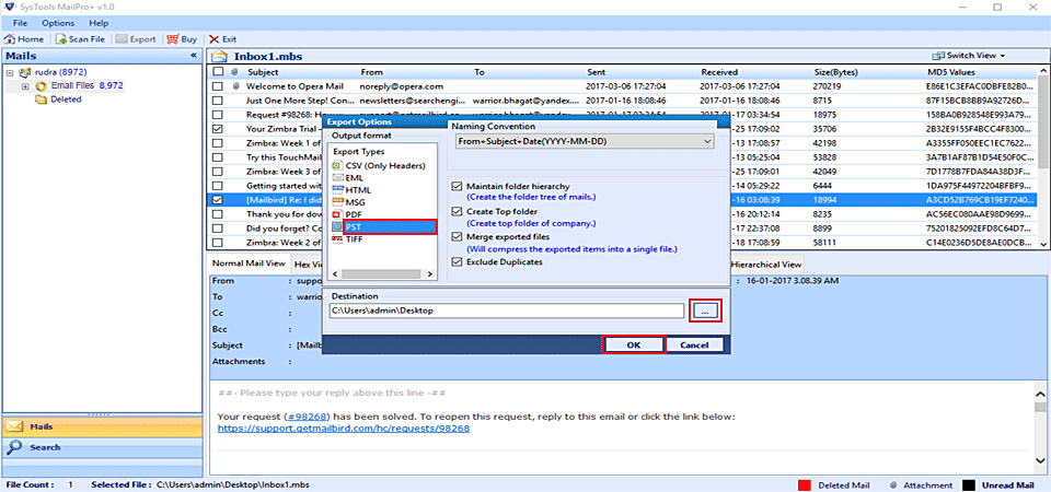 import opera to ms outlook