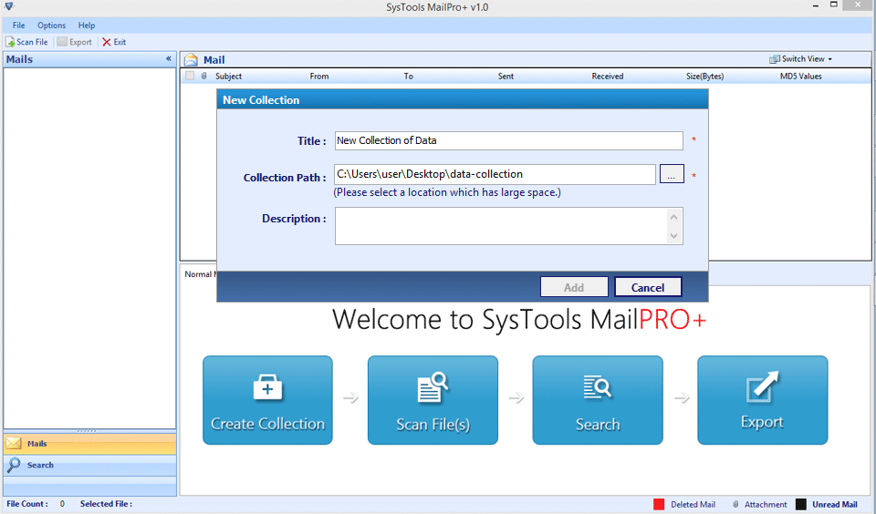 Incredimail Forensics software