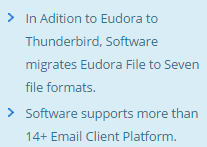 Eudora 7 to thunderbird